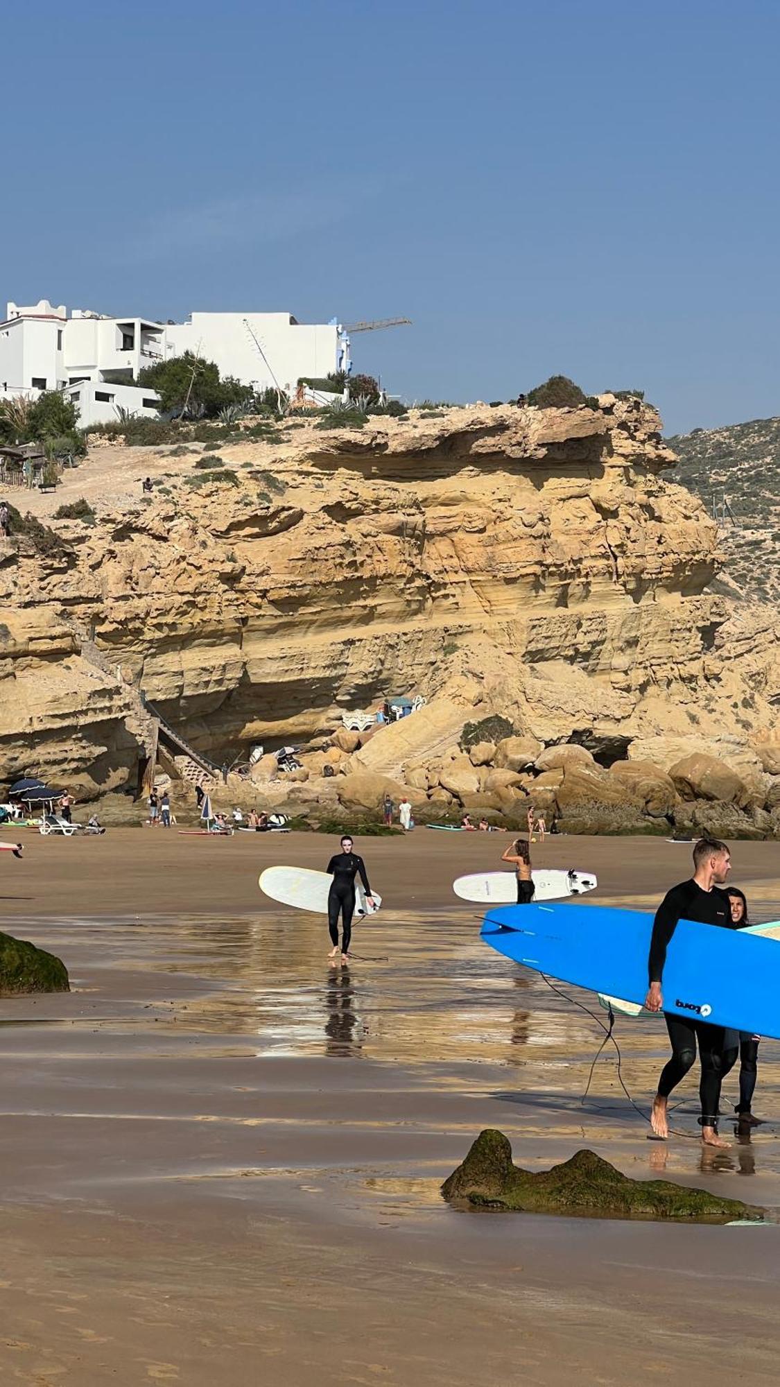 Ocean Waves Guest House Imsouane Exterior foto